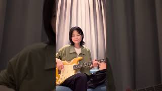 Levitating - Dua Lipa【#Yumiki Erino #Guitarcover】#Shorts