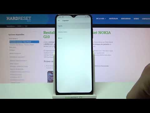 Cómo cambiar el idioma a español en NOKIA G10