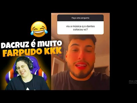 EL MEGA REAGINDO O LOUD DACRUZ RESPONDENDO A MÚSICA DO DANTES