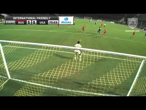 MNT vs. Russia: Michael Bradley Goal - Nov. 14, 2012