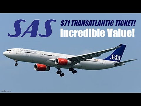 TRIP REPORT | $71 Transatlantic Ticket on SAS! Chicago (ORD) to Copenhagen (CPH) | Airbus A330