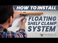 How to Install a Floating Shelf Clamp System