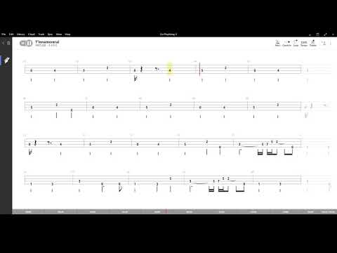 T'innamorerai ( Marco Masini ) ,Tablatura e base Senza Basso - Backing bass track-NO BASS