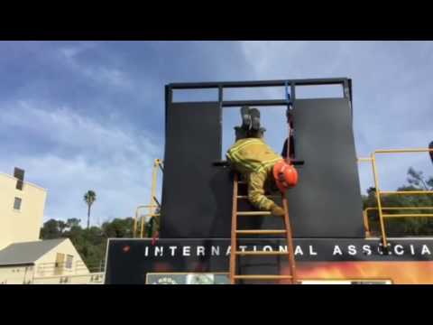 LAFD Fire Station 83 - Window Bailout,; Hook 2, Grab 4 - Fire Ground Survival