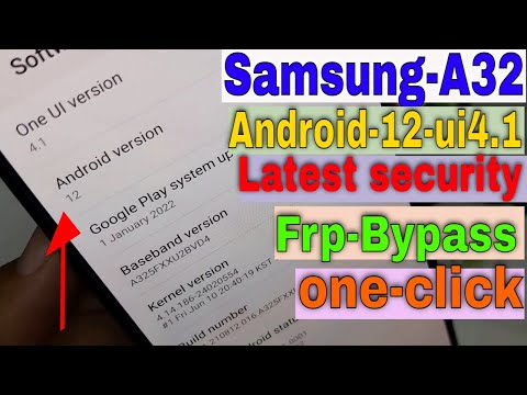 how to samsung galaxy android 12 google account bypass|Samsung A32(A325f)Frp Bypass one click Latest