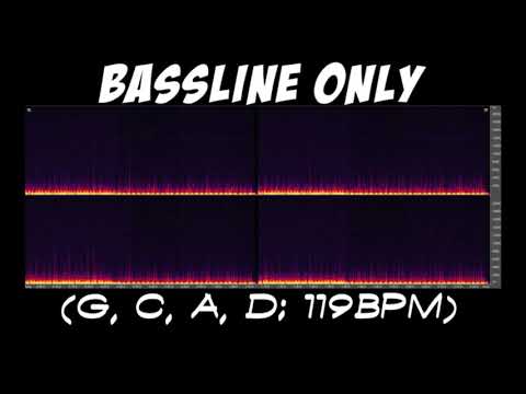 Bassline Only (G, C, A, D; 119 BPM)