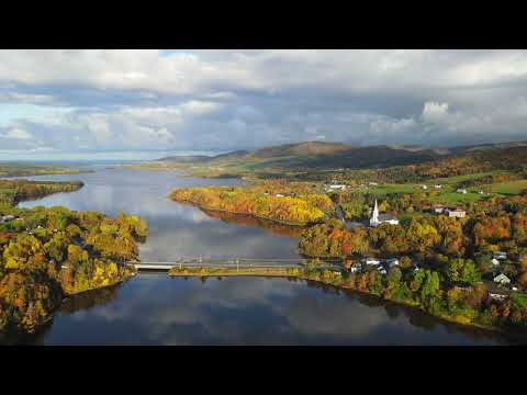 Fall drone footage