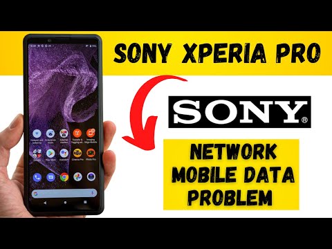 Sony Xperia Pro Network / Mobile Data problem