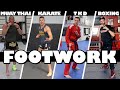 How Different Martial Arts Style teach FOOTWORK