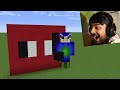 NOOB Vs HACKER : I CHEATED in a Build Challenge 😂 | Minecraft (Hindi)