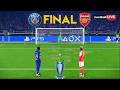PSG vs ARSENAL - Penalty Shootout - UEFA Champions League Final 2026 | Simulation PES