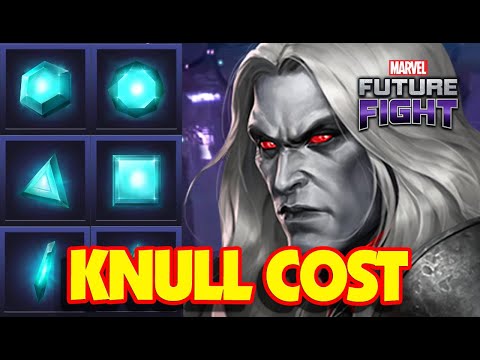 The True Cost For Native T-3 KNULL - All Detail Rank 6-Star Lv.60 All Mastery - MARVEL Future Fight