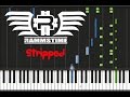 Rammstein - Stripped [Synthesia Tutorial] 