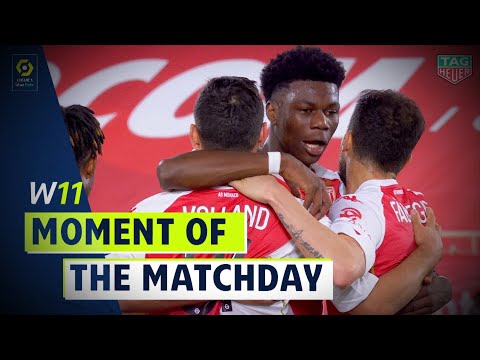 Monaco's stunning second half comeback stuns Paris Saint-Germain! Week 11 - Ligue 1 Uber Eats