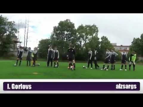 RTU FC U-14 team "crossbar challenge"