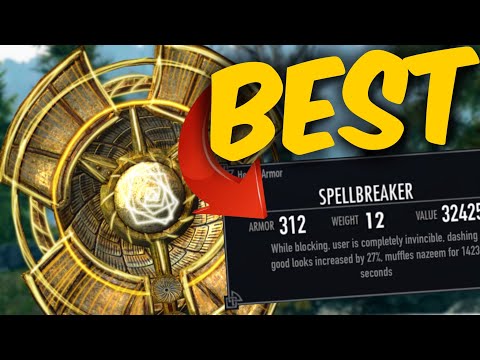 Is SPELLBREAKER, the BEST shield in Skyrim??