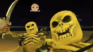 Skeleton Pirates ! Let's Play Roblox Games with Cookie Swirl C