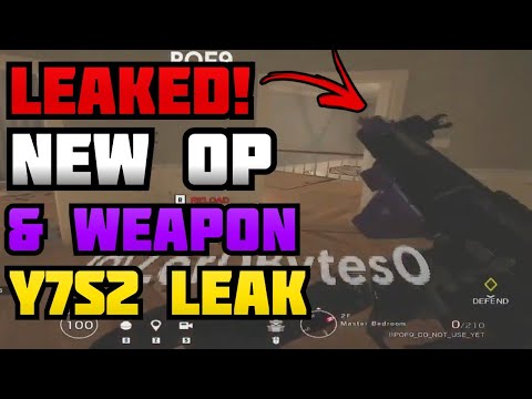 LEAKED Y7S2 Operator Loadout and Gadget! - NEW ROU Projector Gadget | Rainbow Six Siege Leaks!