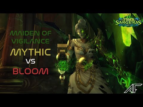 Bloom Draenor-EU First Kill "Maiden of Vigilance" Mythic Guardian Druid PoV