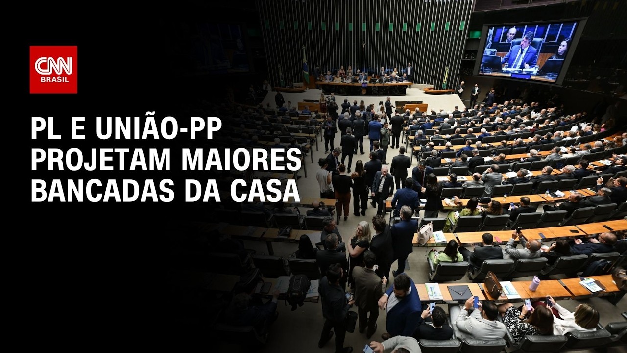 PL e União-PP projetam maiores bancadas da Câmara dos Deputados | MAPA DOS PARTIDOS