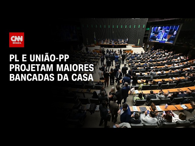 PL e União-PP projetam maiores bancadas da Câmara dos Deputados | MAPA DOS PARTIDOS