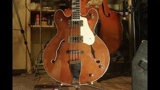 Video thumbnail for Harley Benton HB-60 WB /Thomastik-Infeld Jazz Flats by MrTeijo