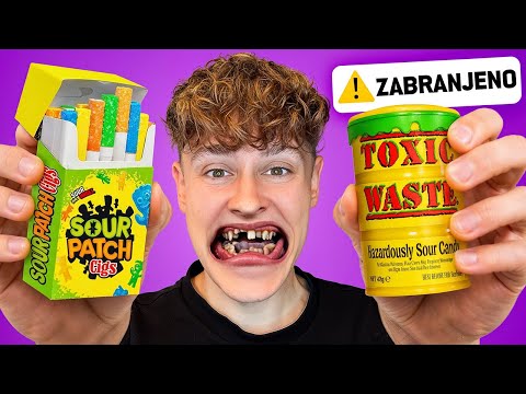 PROBAO SAM ZABRANJENE SLATKIŠE ⚠️