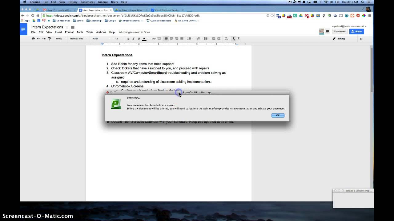 Printing from Computer to Sharp Copiers