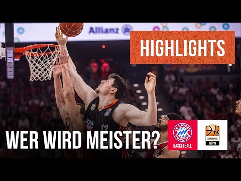 Highlights: Spiel 5 - Finals: FC Bayern München Basketball vs. Ratiopharm Ulm I Dyn Basketball