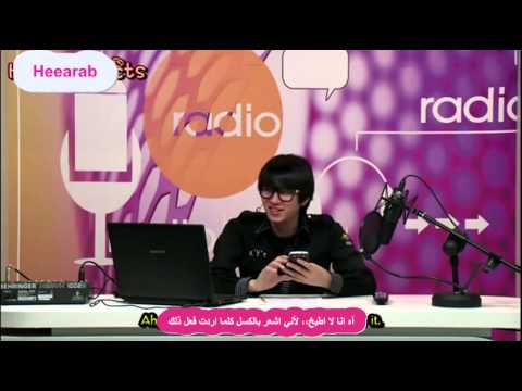 ٍHeearab] 130412 Heechul in Sungdong Cafe cut - arabic sub]