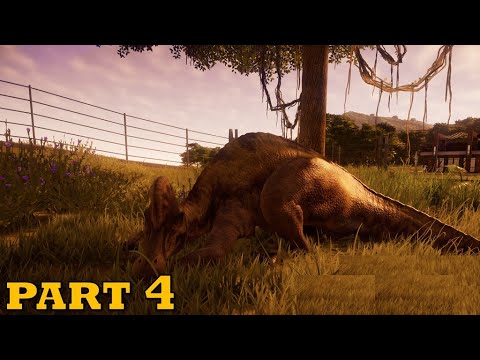 Jurassic World Evolution Gameplay Walkthrough (Full Game) [No Commentary] - Part 4
