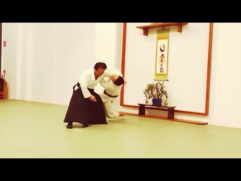 Martial Aikido -  Irimi Nage Omote by 7th Dan Saburo Takayasu Sensei Shihan (24.August.2019)