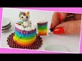 Unicorn Cake Miniature Cooking Jenny S Mini Cooking Show