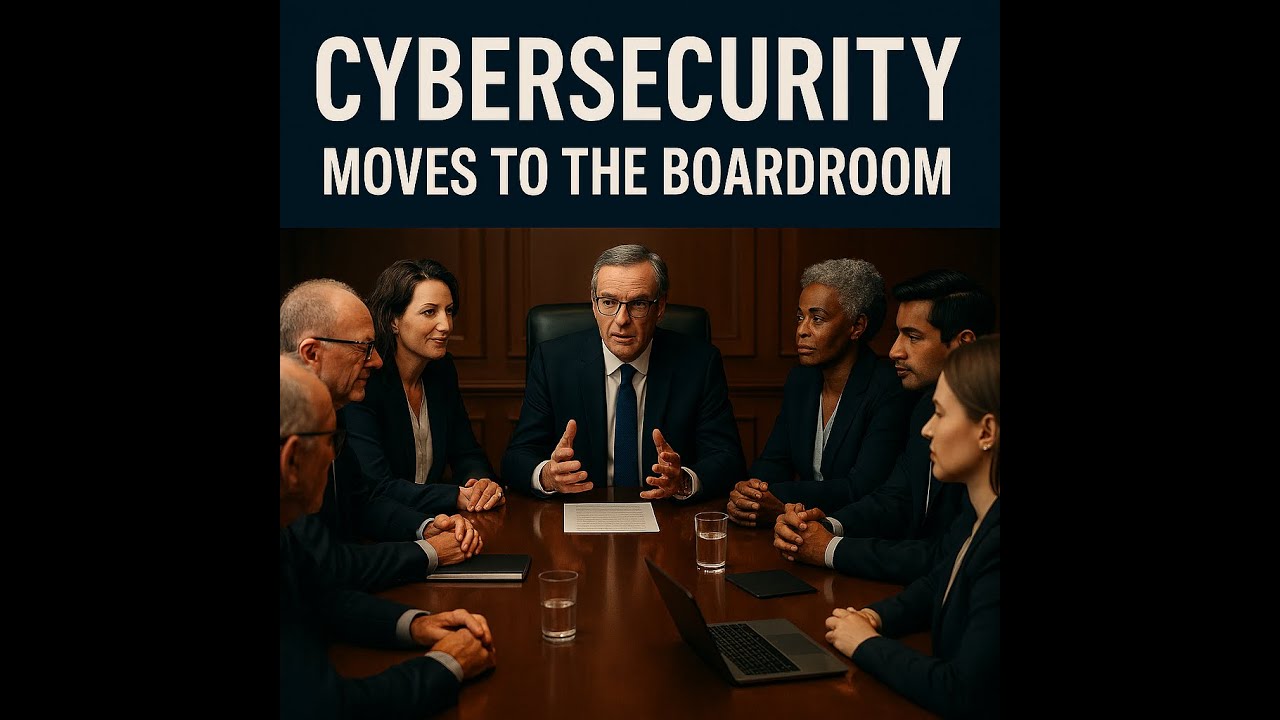 Cybersecurity Moves to the Boardroom