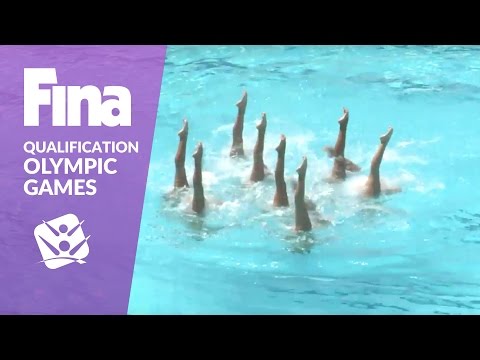 Re-live: Team Free - FINA Synchronised Swimming Olympic Games Qualification - Rio de Janeiro