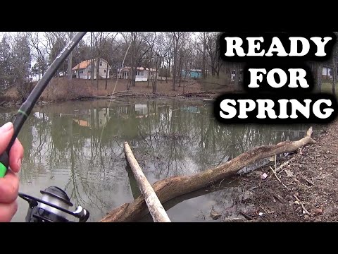Can't Wait for Spring Bass Fishing - Realistic Winter Fishing, Winter ...