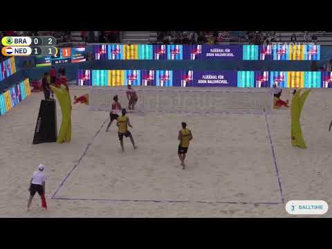 Beach Volleyball - Gstaad Major - Andre/George (BRA) v Brouwer/Meeuwsen (NED)