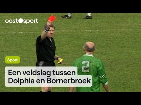 Rode kaarten en knokpartijen: Bornerbroek-Dolphia loopt compleet uit de hand | Oost