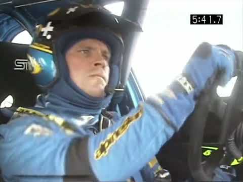 Tommi Makinen Onboard Footage - Subaru Impreza - WRC Rally Argentina 2003 SS7 Driver Camera