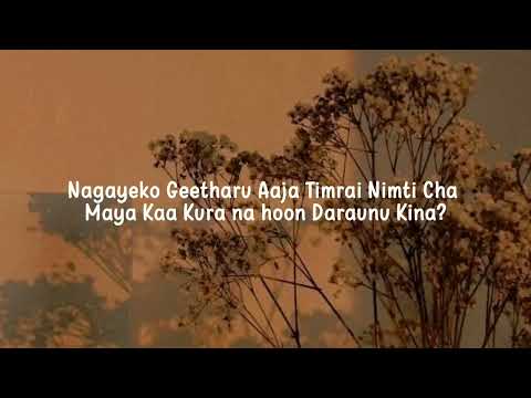 Manaka kura - Bala le bhaye balai po lauthe__-Purna Rai _-lyrics video.