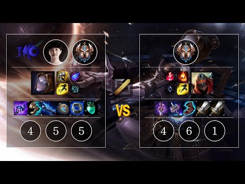 DMO xiye Orianna vs Zed Mid - KR Patch 10.12