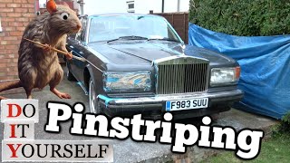 DIY Pinstriping on the Rolls-Royce - What will it look like?