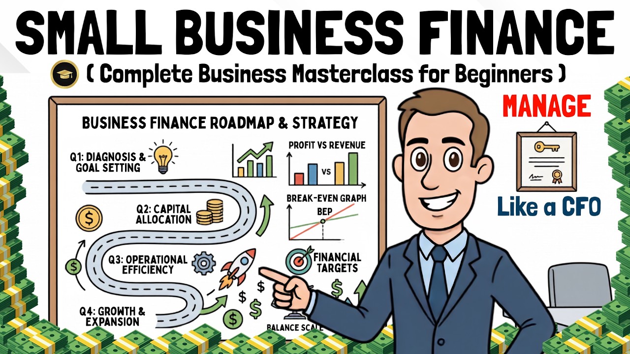 How to Manage Small Business Finances Like a CFO (Complete Masterclass)