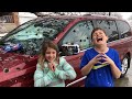 Kid Temper Tantrum Puts Oreo Cookies All Over Family Van Original