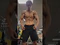 Extremely Insecure Asian Man Flexing in Public Gym
