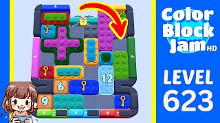 Soluzione del Livello 623 di Color Block Jam