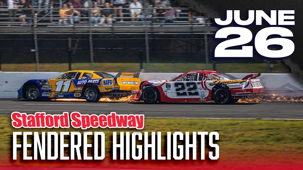 Stafford Late Model Highlights: Fendered Finish
