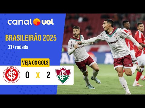 INTERNACIONAL 0 X 2 FLUMINENSE | 11ª RODADA | CAMPEONATO BRASILEIRO 2025