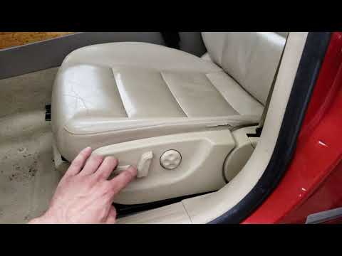 18F0820 - 2005 Audi A6 - Left Driver Front Power Seat