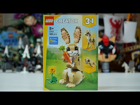 LEGO Creator 31162 Cute Bunny - LEGO Speed Build Review